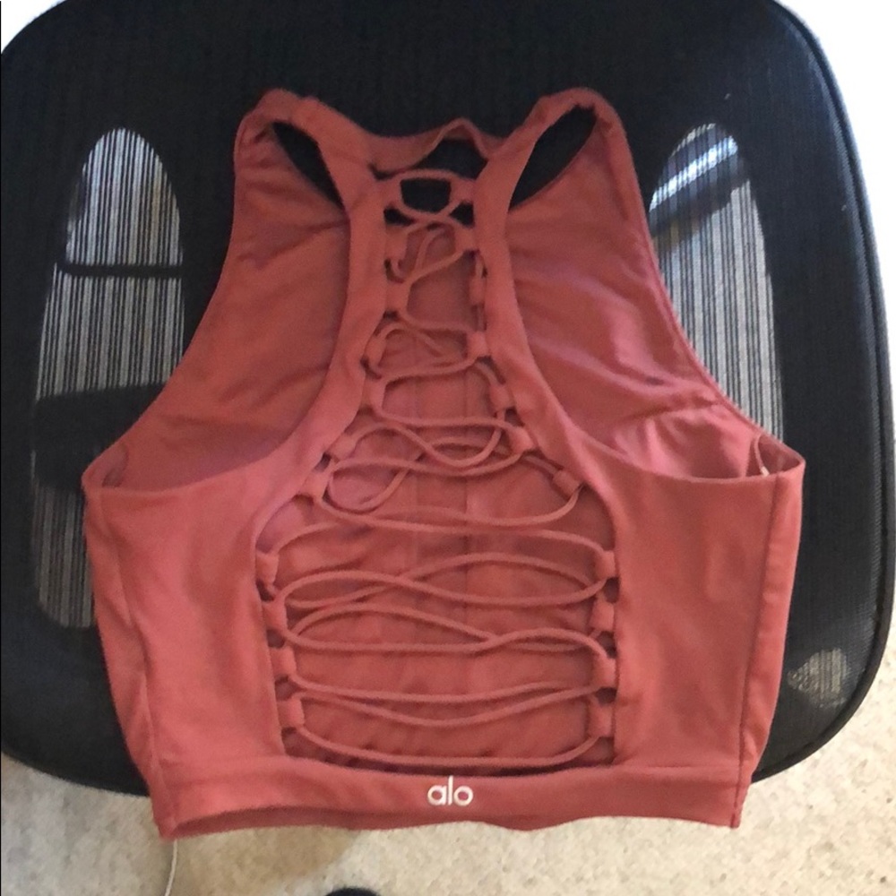 Alo Movement Lace Up Bra